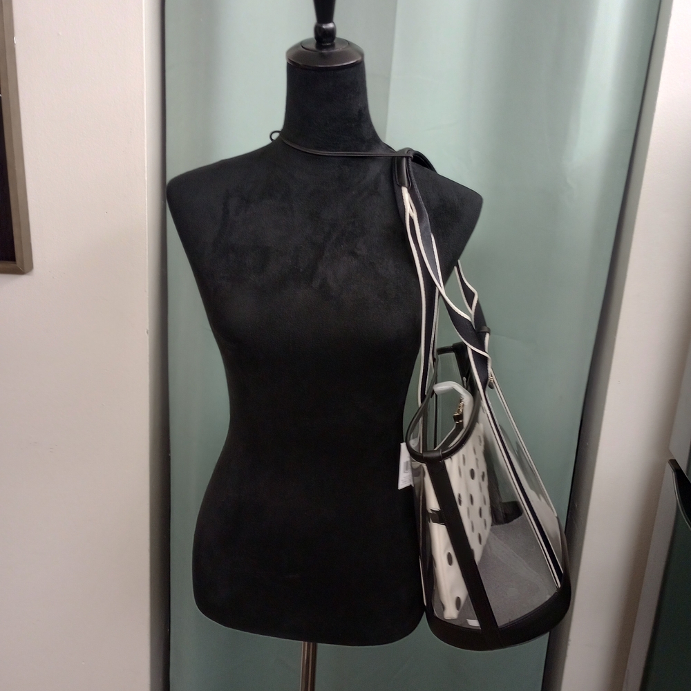 Killer Kate Spade Transparent Tote!. - Picture 7 of 10